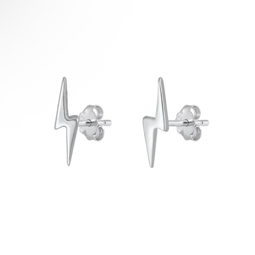 Sterling Lightning Studs