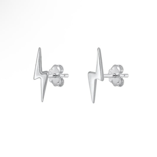 Sterling Lightning Studs