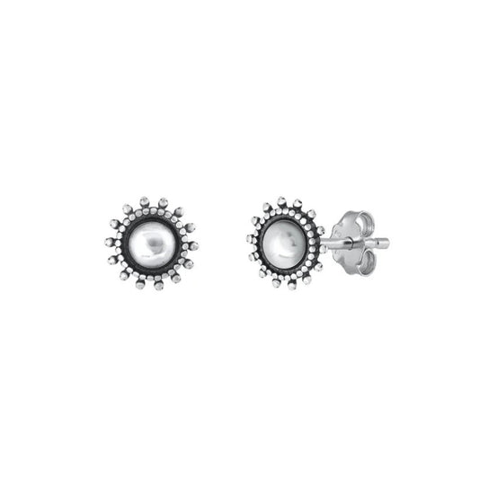 Sterling Sun Studs
