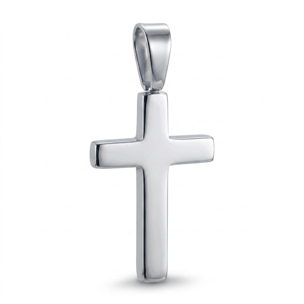 Steel Cross Pendant