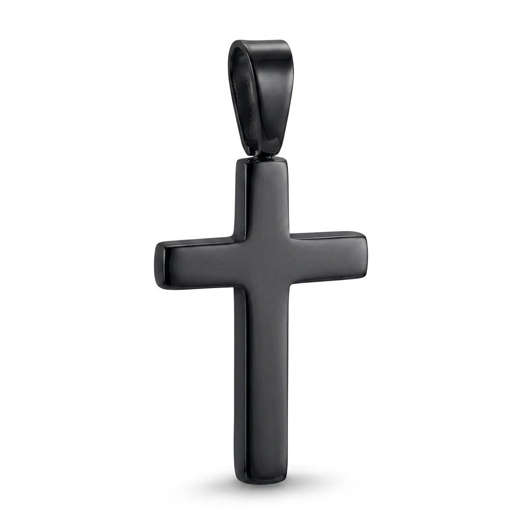 Steel Cross Pendant