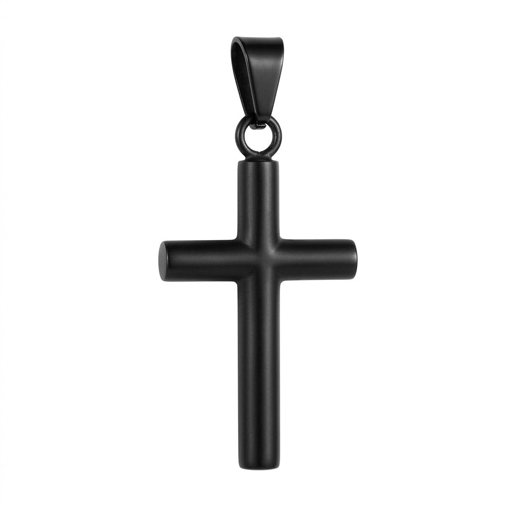 Steel Cross Pendant