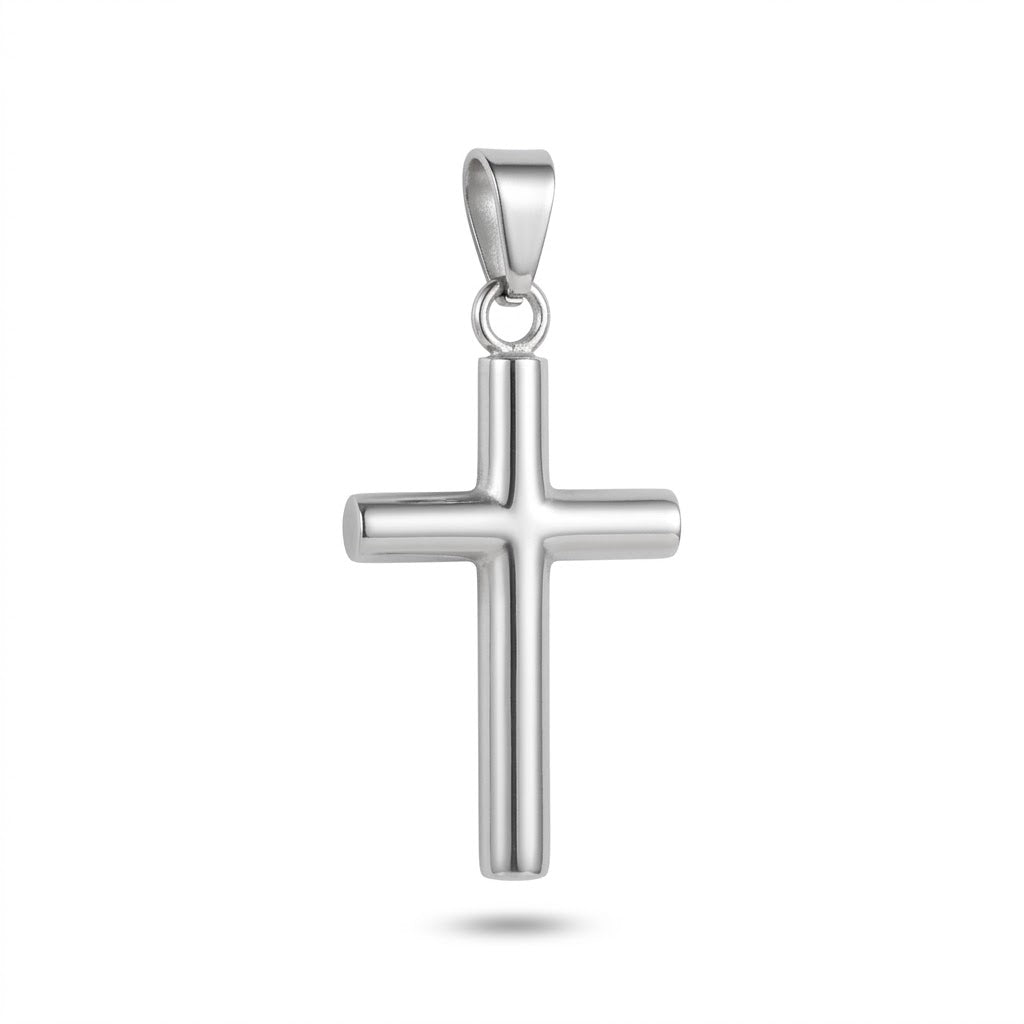 Steel Cross Pendant