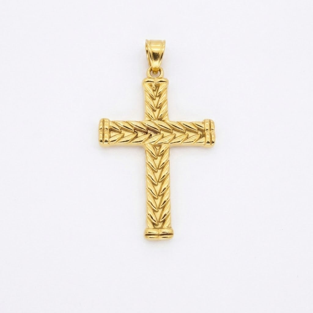 Steel Cross Pendant