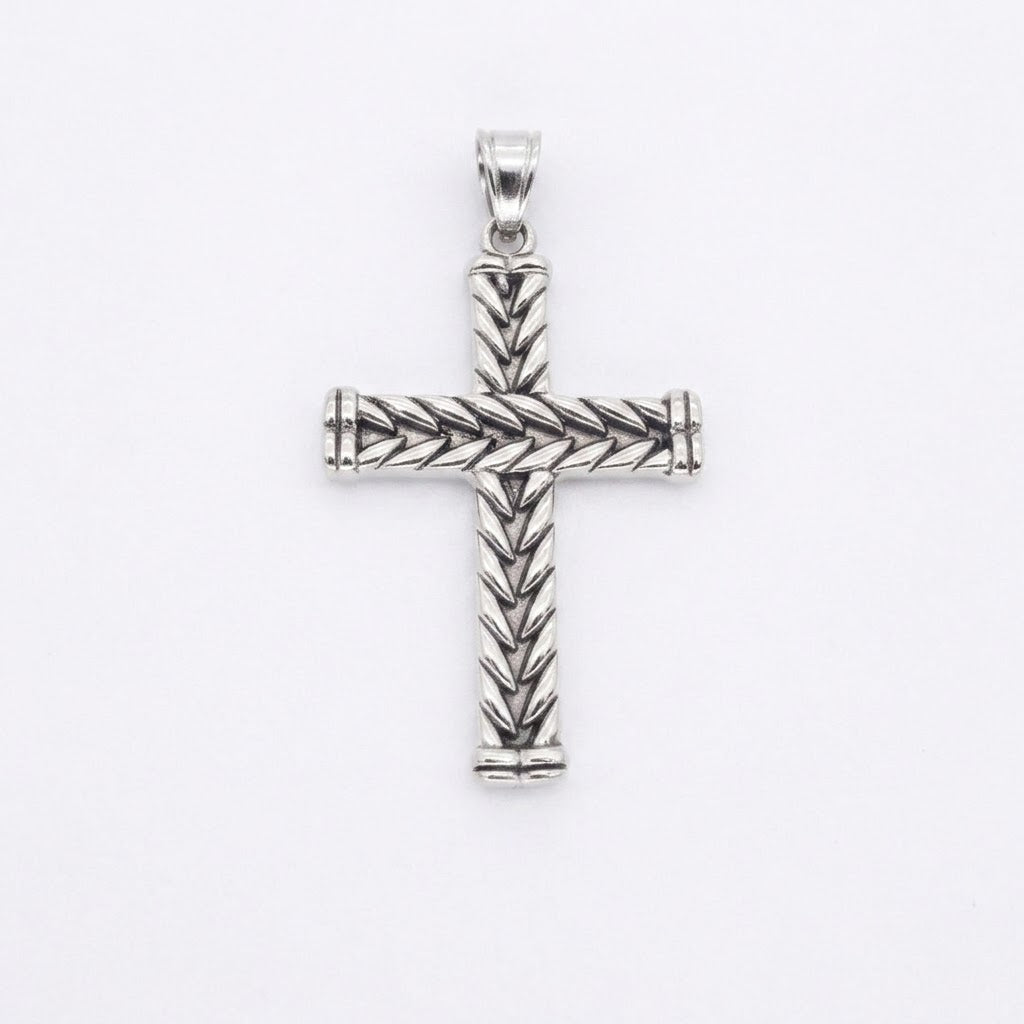 Steel Cross Pendant