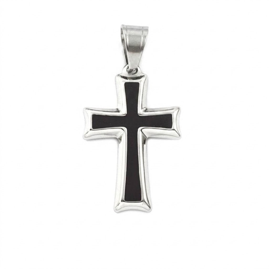 Steel Cross Pendant