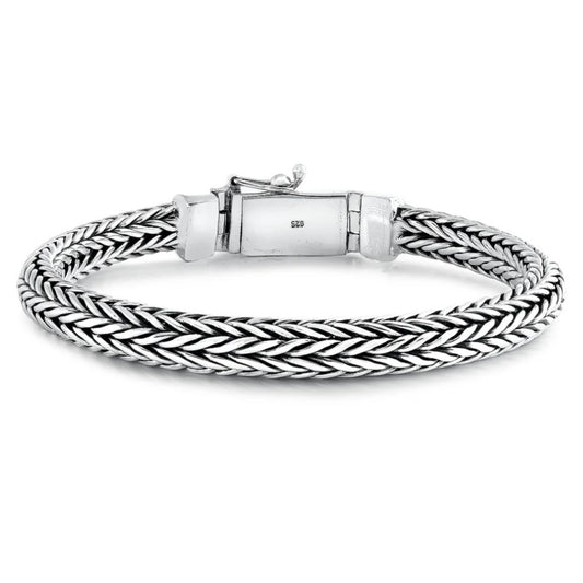 Sterling Weave Bracelet