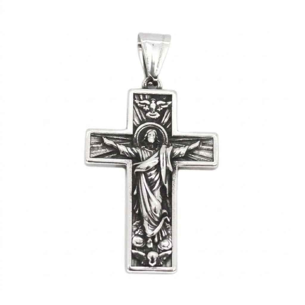 Steel Cross Pendant