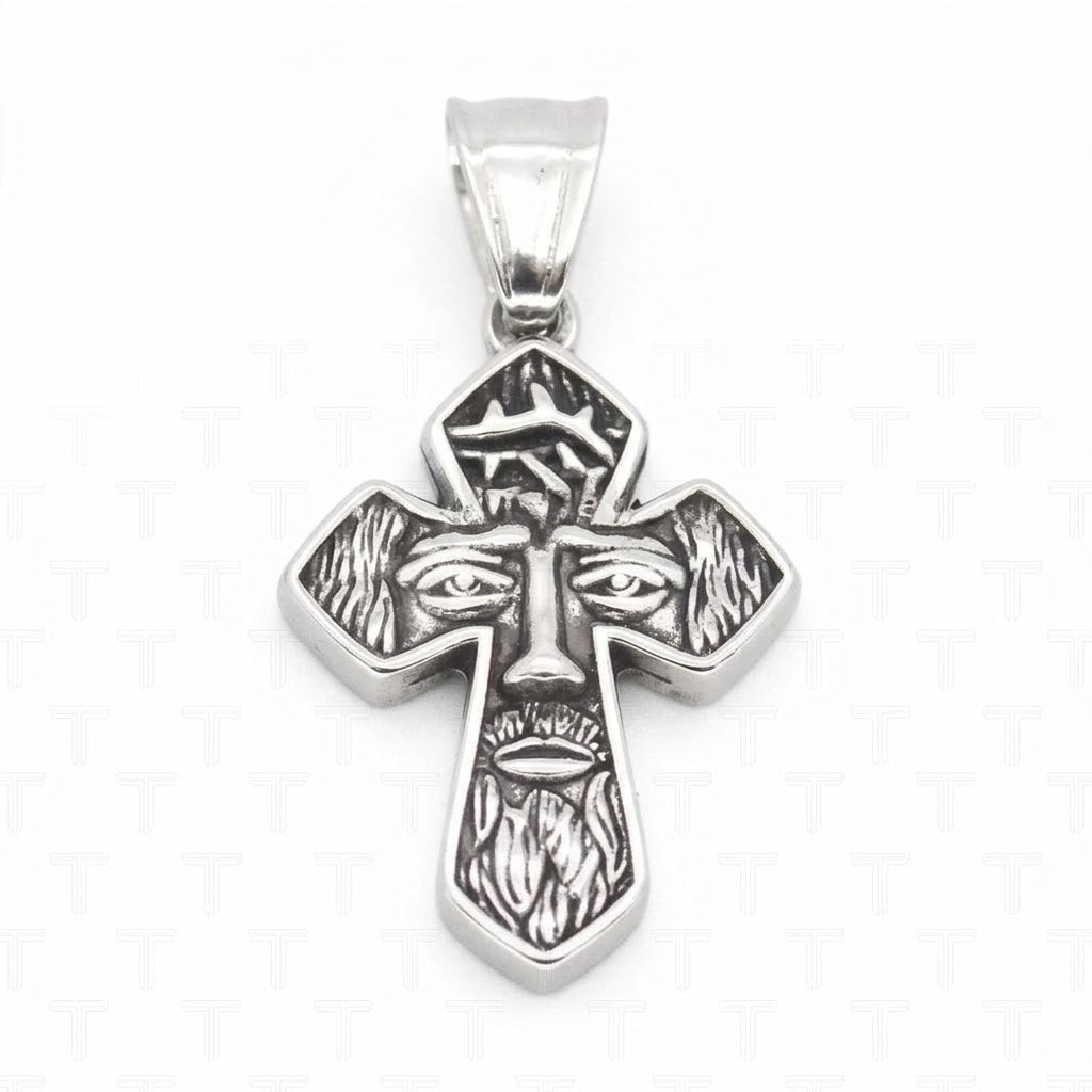 Steel Cross Pendant