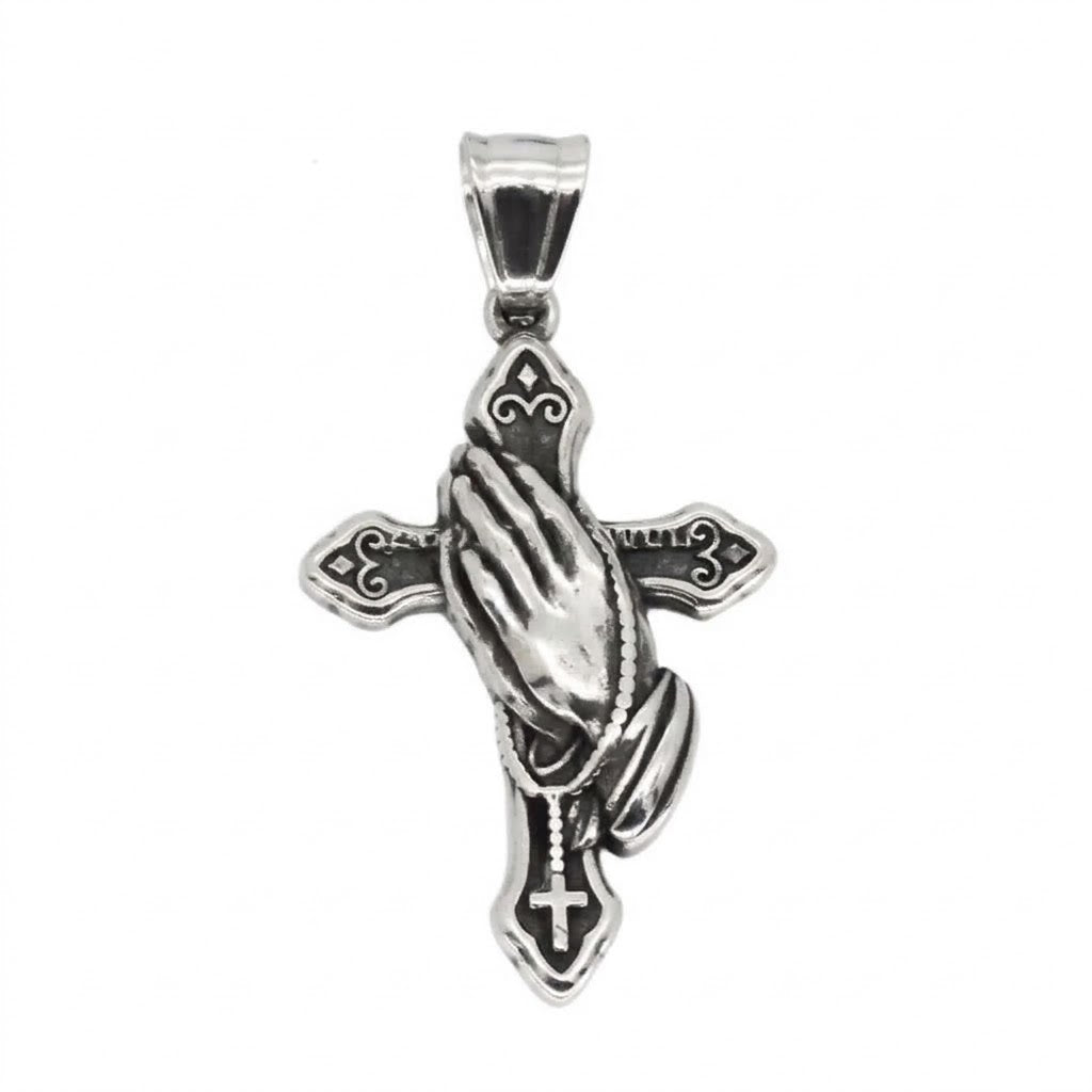 Steel Cross Pendant
