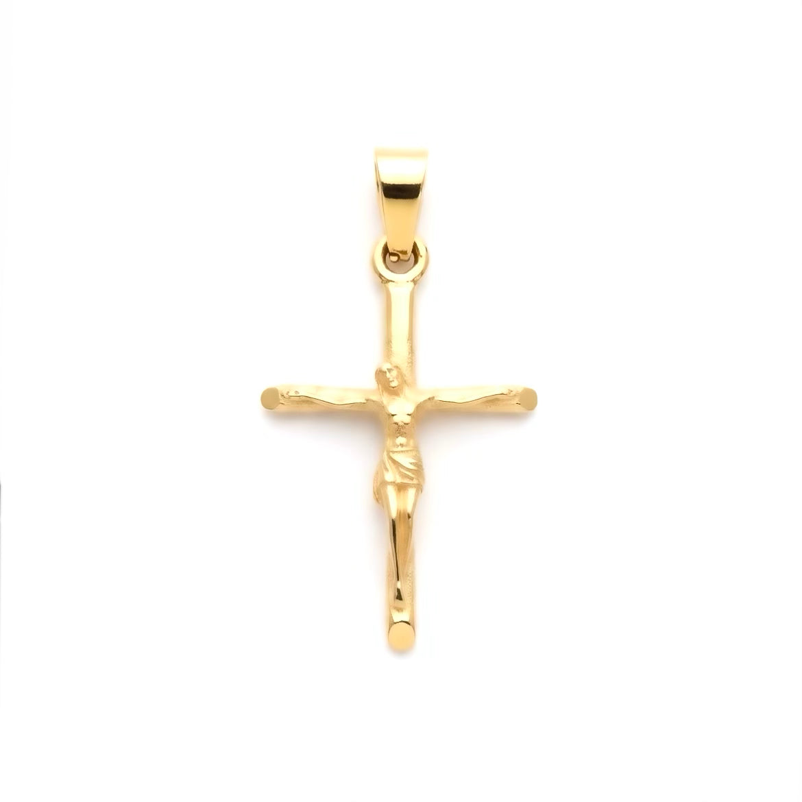 Steel Crucifix Pendant