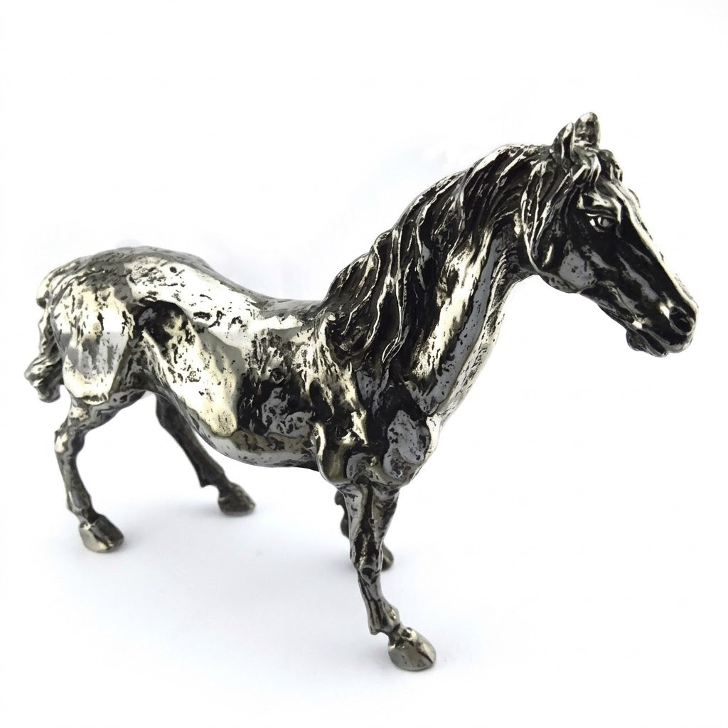 Solid Steel Horse Statue