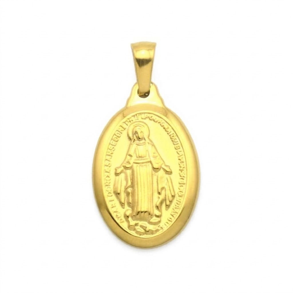 Steel Saint Pendant