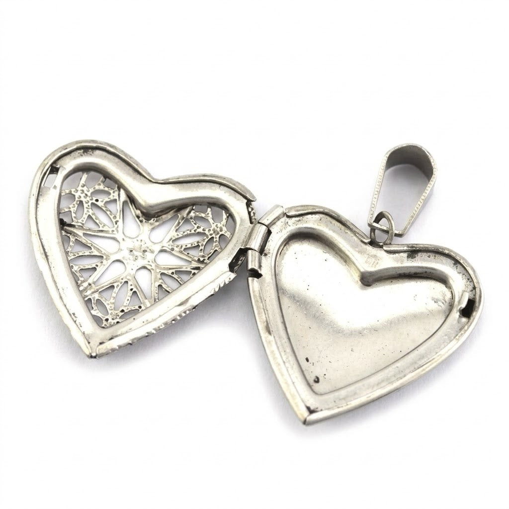 Steel Locket Pendant