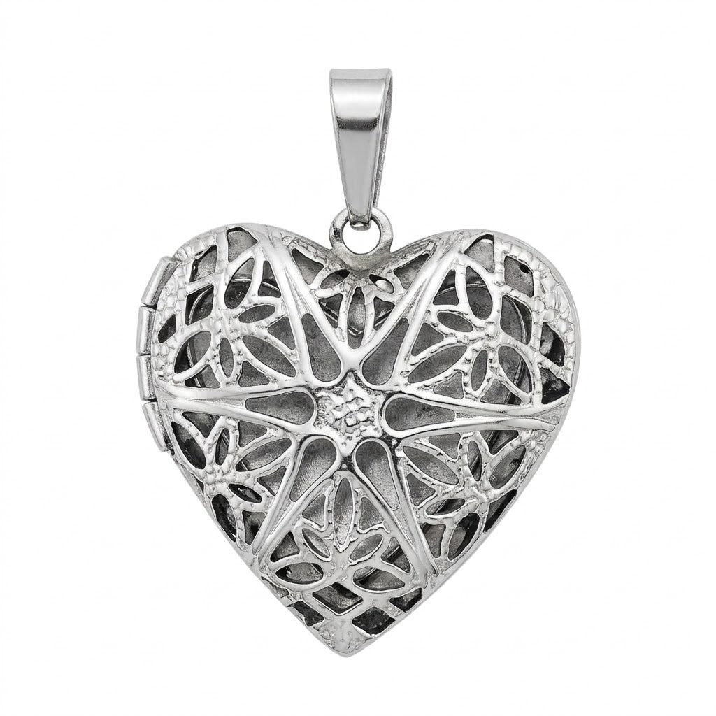 Steel Locket Pendant
