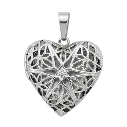 Steel Locket Pendant