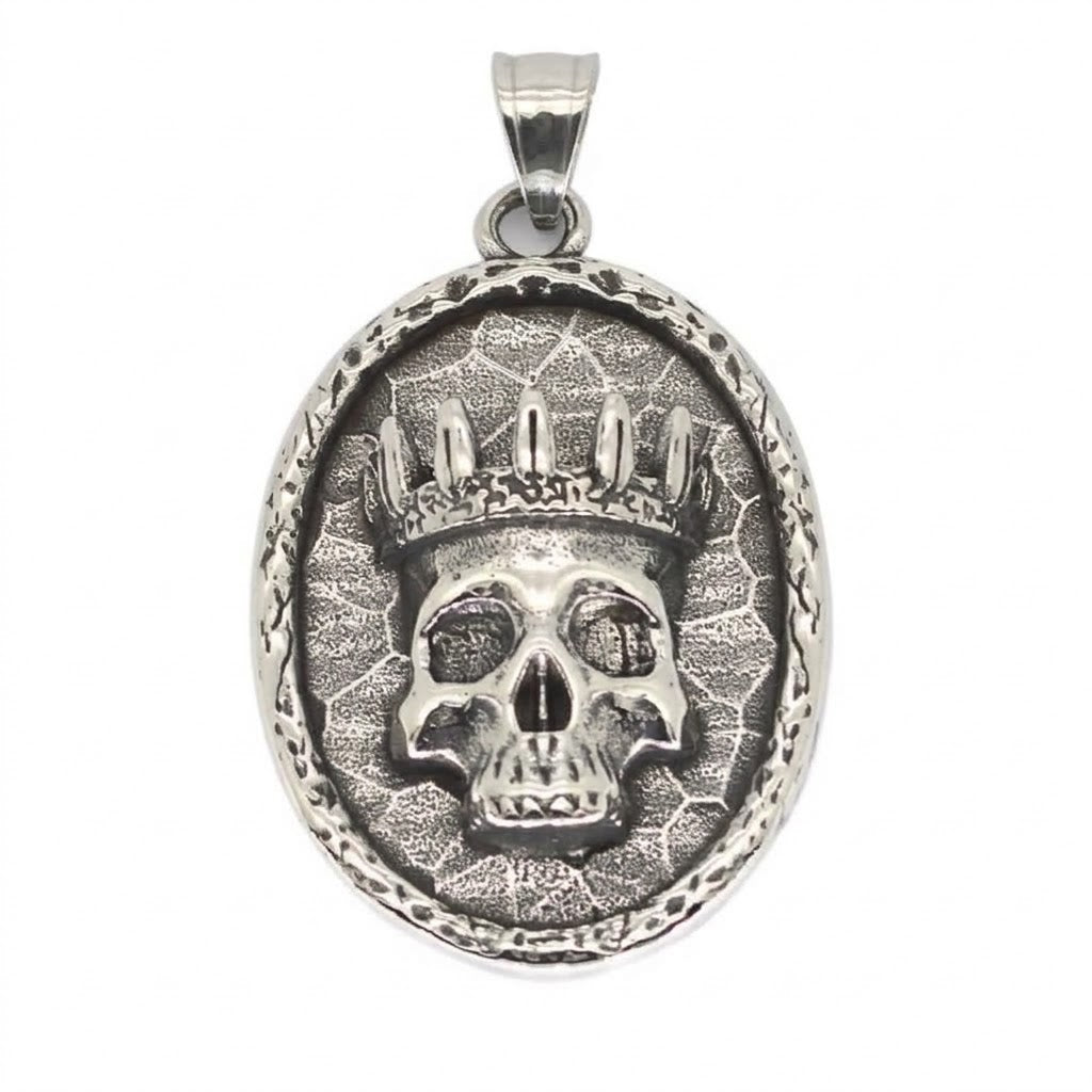 Steel Skull Pendant