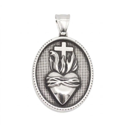 Steel Heart Pendant