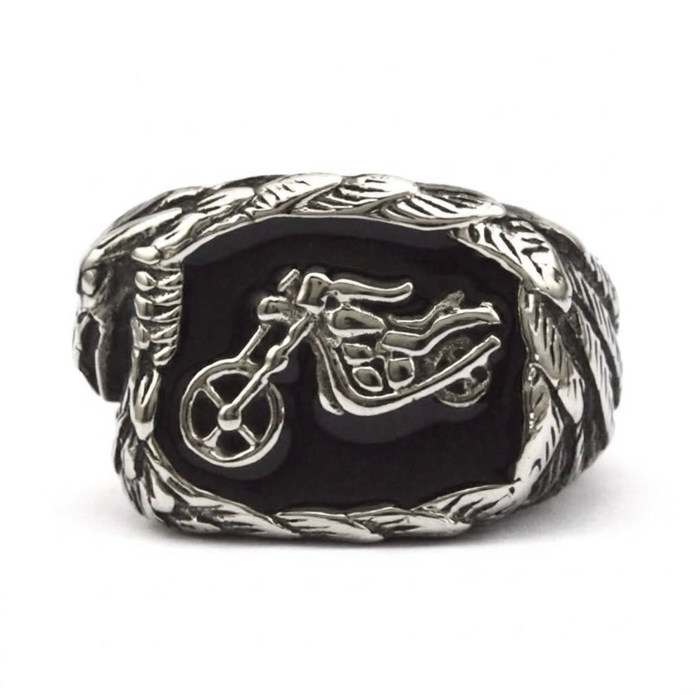 Steel Bike Ring