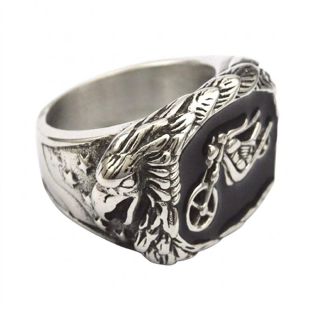 Steel Bike Ring