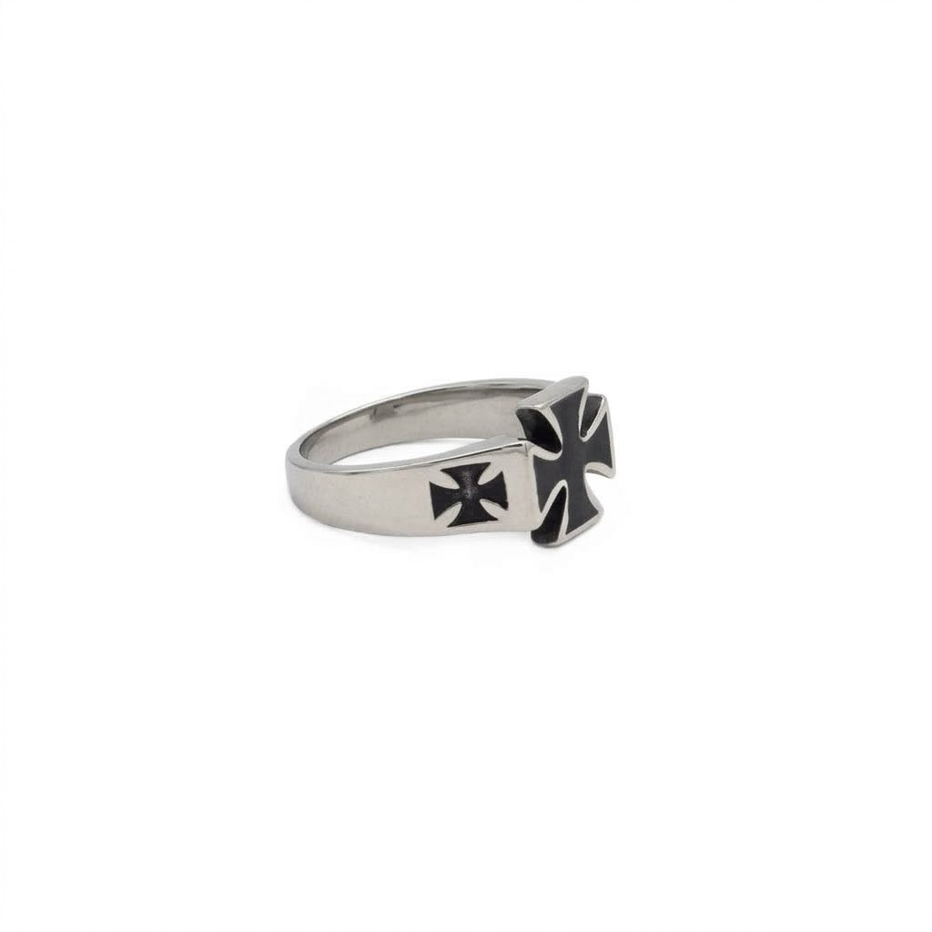 Steel Cross Ring