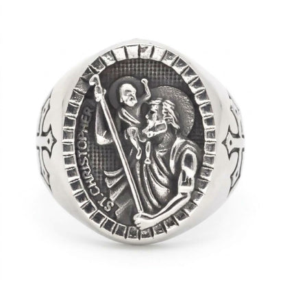 Steel Saint Ring