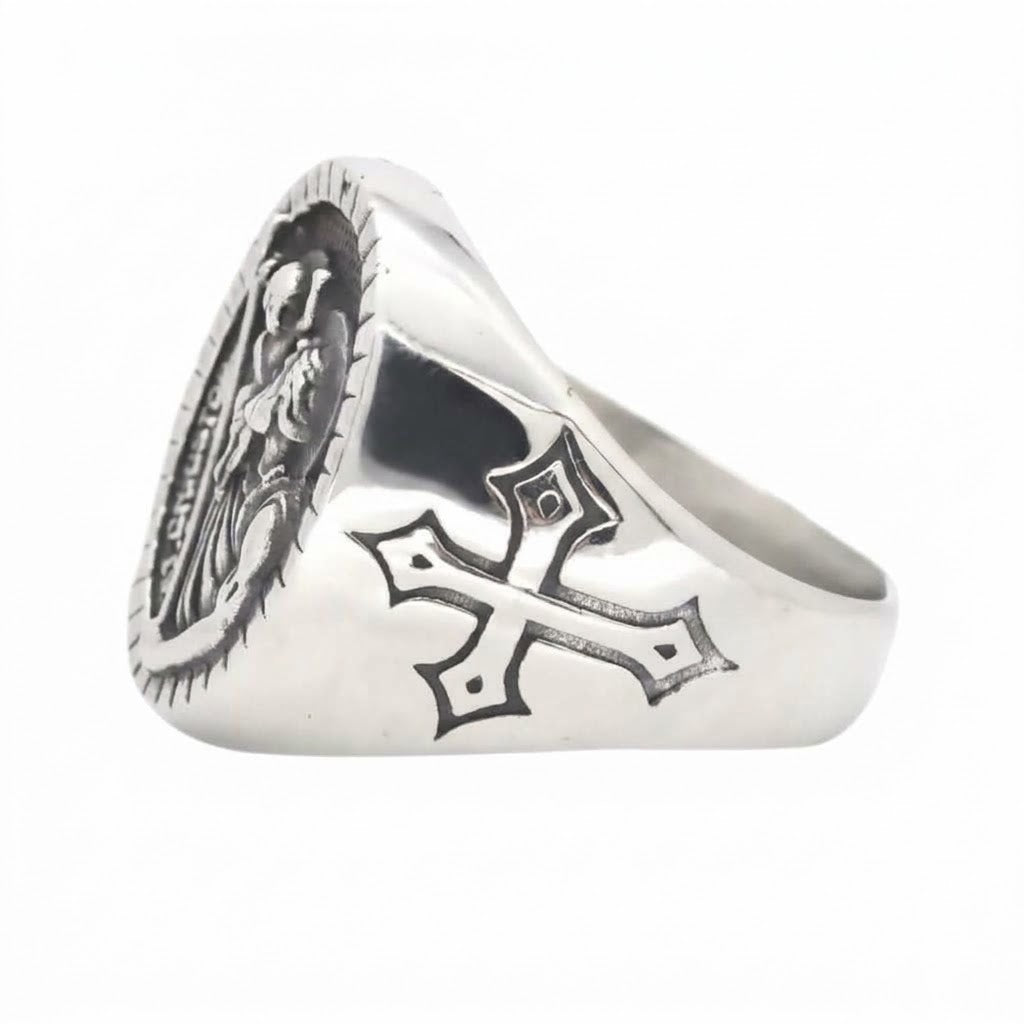 Steel Saint Ring