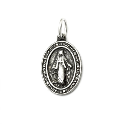 Steel Saint Pendant