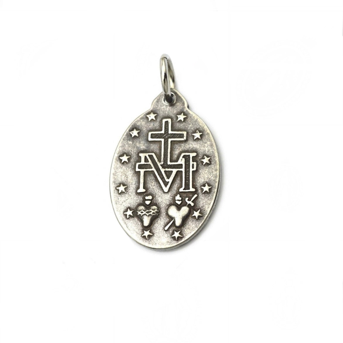 Steel Saint Pendant