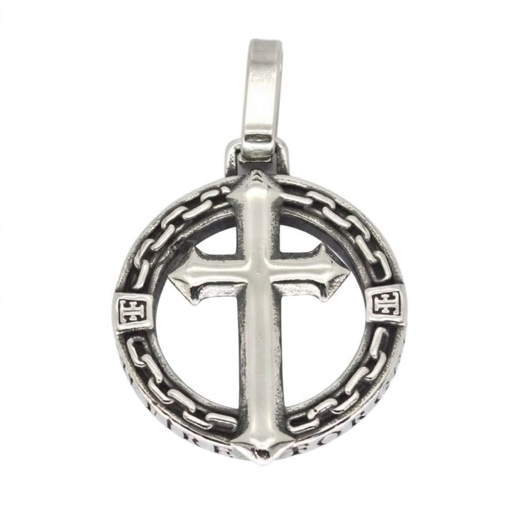 Steel Cross Pendant