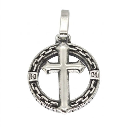 Steel Cross Pendant