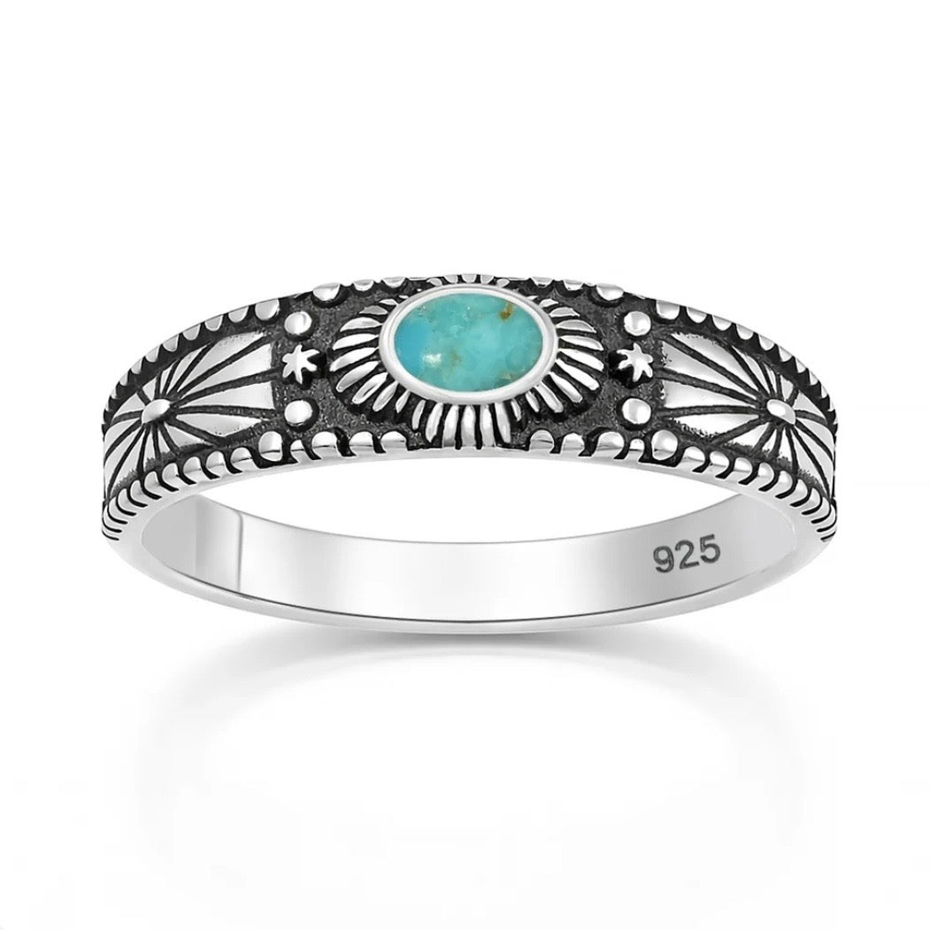 Sterling Turquoise Ring