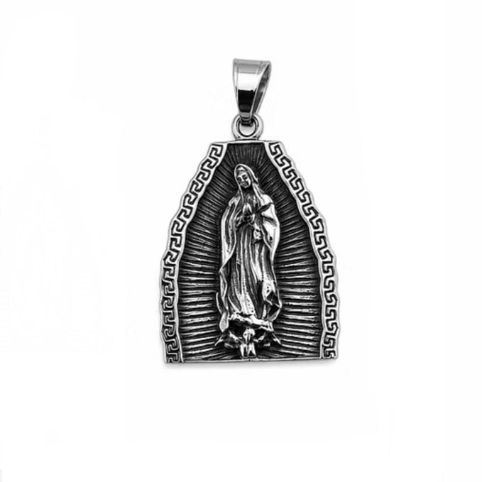 Steel Guadalupe Pendant