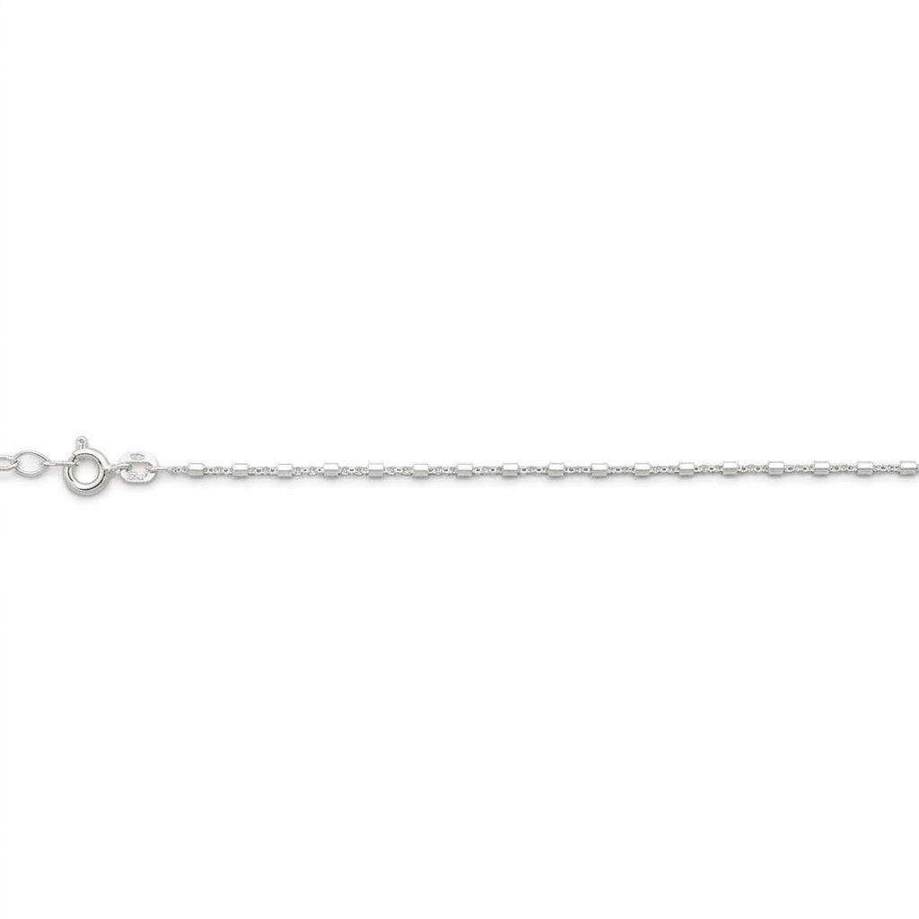 Sterling Bead Anklet