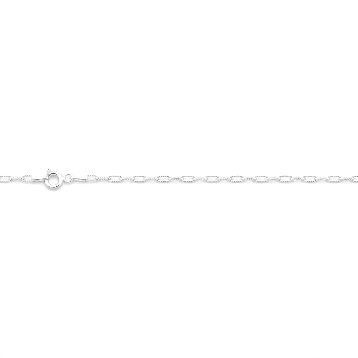 Sterling Link Anklet