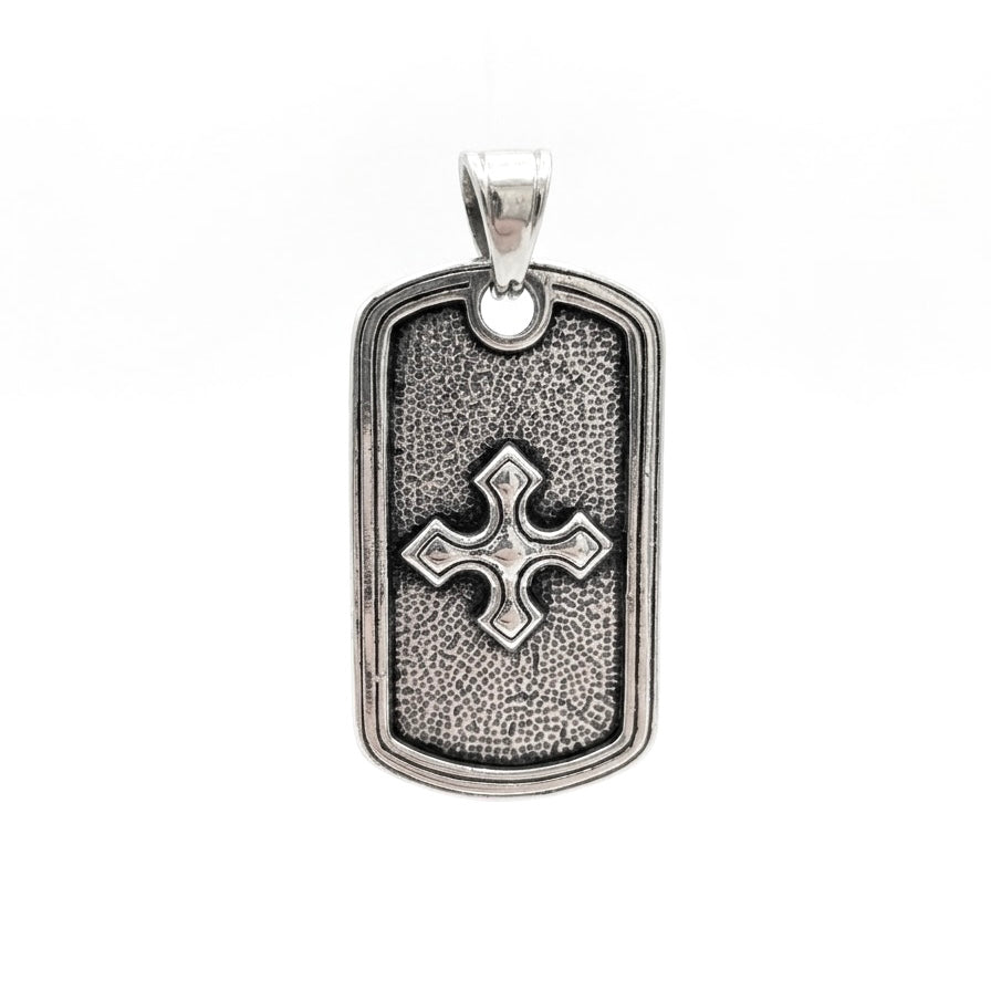 Steel Cross Pendant