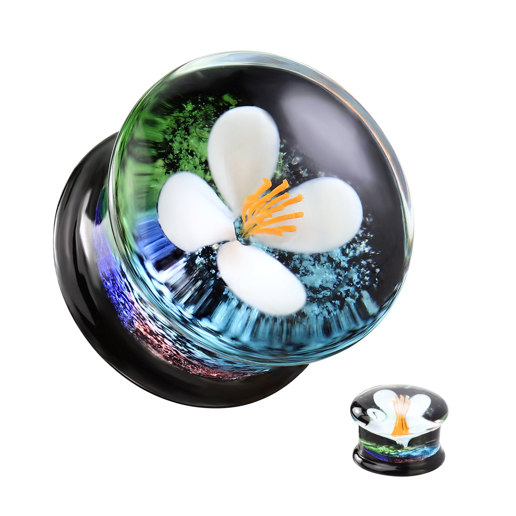 Glass Flower Plug