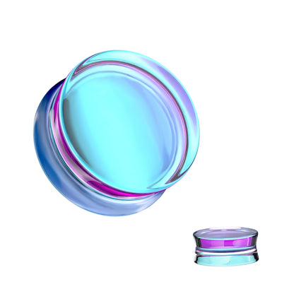 Glass Purple Plug