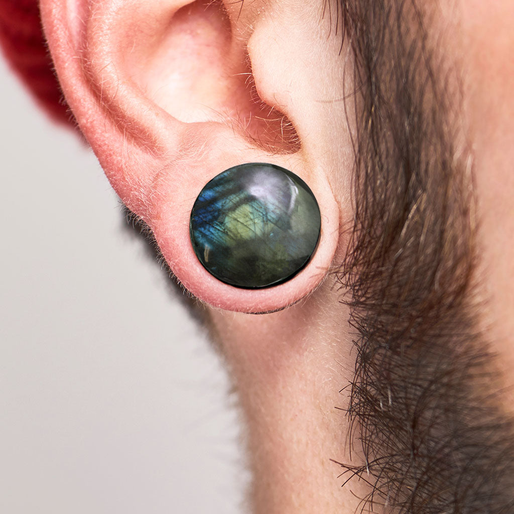 Labradorite Plug