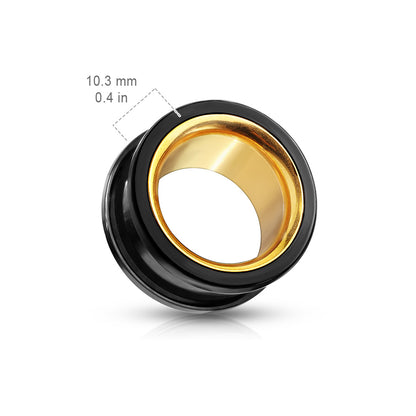 Gold & Black Tunnel