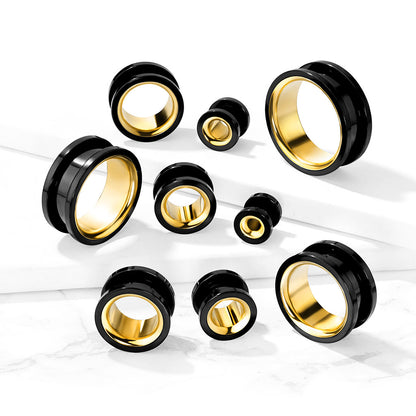 Gold & Black Tunnel
