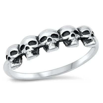 Skull Head Ring
