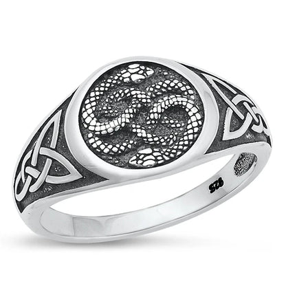 Celtic Snake Ring