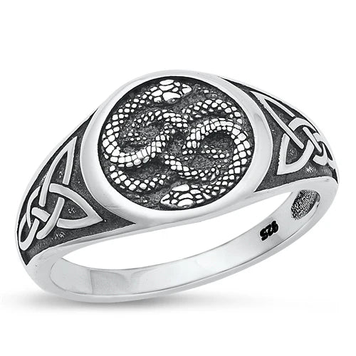 Celtic Snake Ring