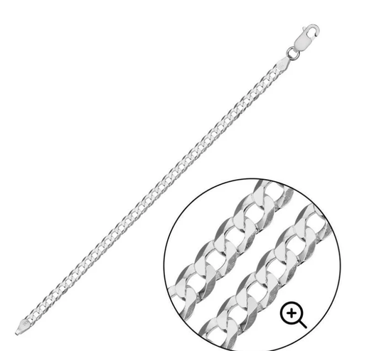 Sterling Cuban Bracelet