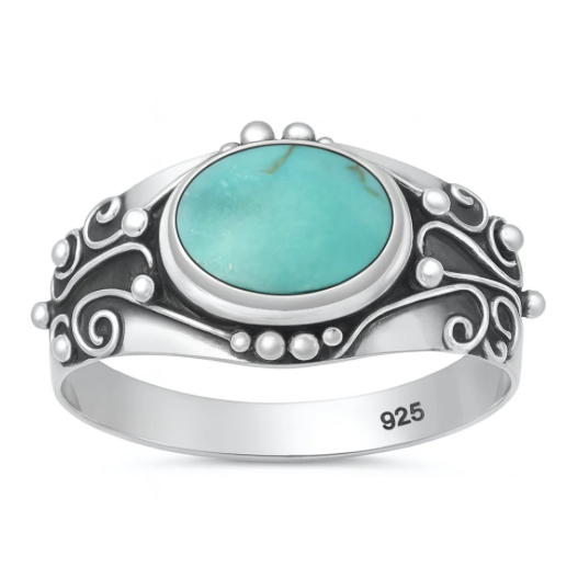 Sterling Turquoise Ring