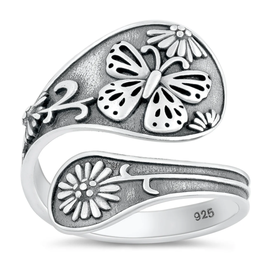 Sterling Spoon Ring
