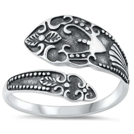 Sterling Spoon Ring