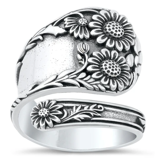 Sterling Spoon Ring