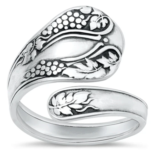 Sterling Spoon Ring